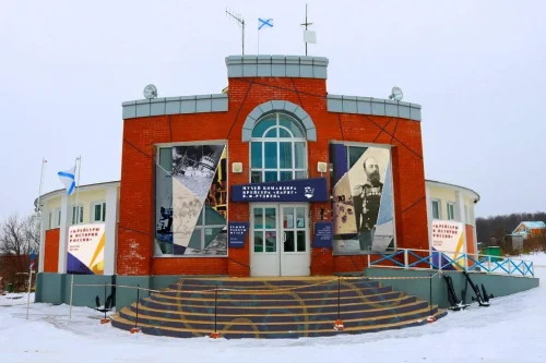 Оформление фасада музея